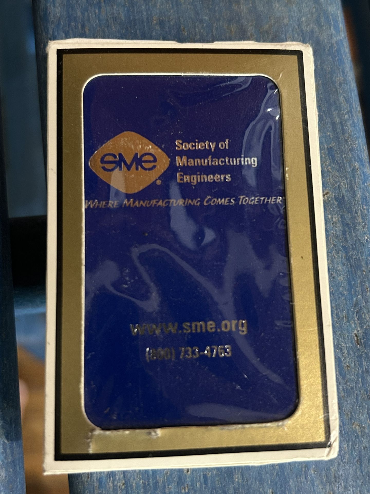 Society Of Manufacturing Engineers Playing Cards