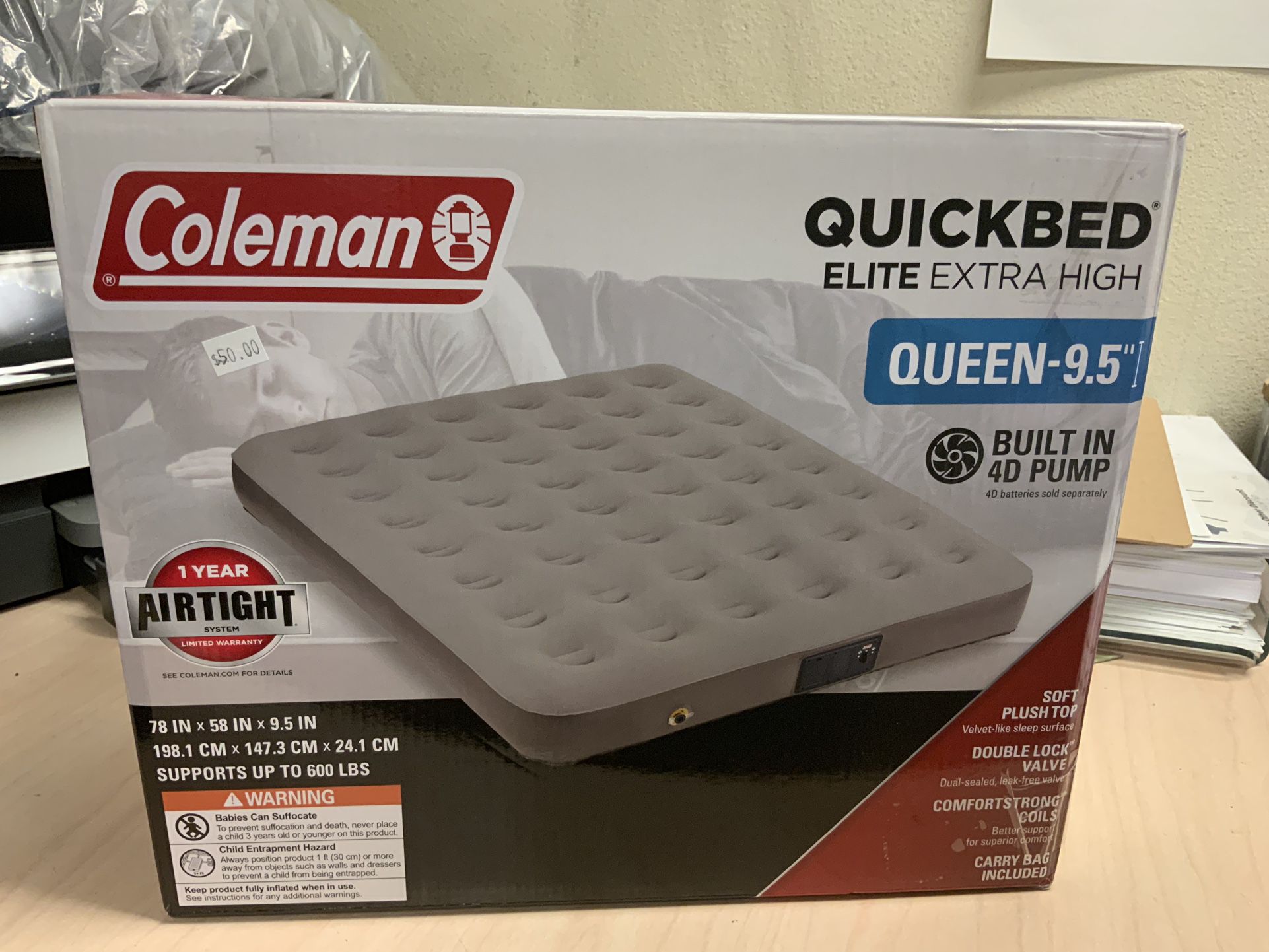 Coleman Queen Air Mattress 