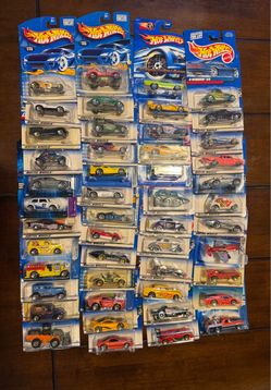 48 older hot wheels
