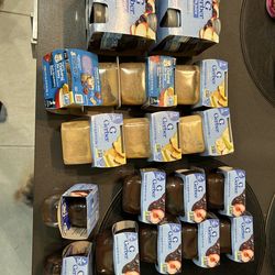 Gerber baby food and apple prune juice not expired just never used all $16 $1 each