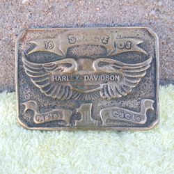 VINTAGE HARLEY DAVIDSON BELT BUCKLE