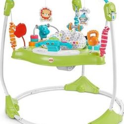 Fisher-Price Baby Bouncer Fitness Fun Folding Jumperoo Activity Center w/ Lights Music ⭐NEW IN BOX⭐ CYISell