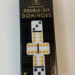 Set Of Double Six Standard DOMINOES Box of 28 Tiles