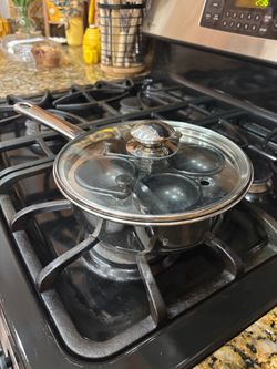 Stainless Steel Egg Poacher. Queen Creek