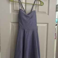 Purple Homecoming Dress/ Party Dress