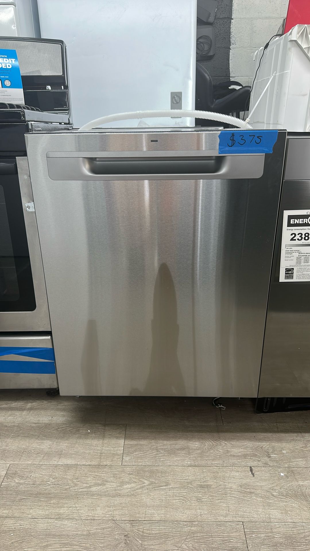 GE Top Control Built-in Dishwasher With Third Rack (Stainless Steel) ENERGY STAR, 50-Decibel