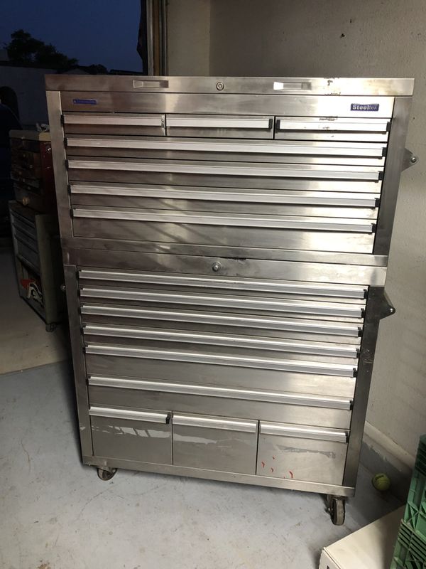 Steeltec Stainless Steel Tool Box for Sale in Phoenix, AZ OfferUp