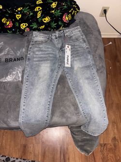 Purple Brand Light Wash Denim Jeans
