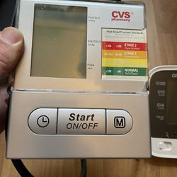 CVS Health Series100 Blood Pressure Upper Arm Digital Monitor. With Bag   