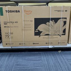 75” Toshiba Smart 4K Led Uhd Tv 