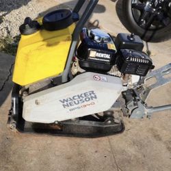 Wacker Neuson Vibratory Plate, Honda GX120 Engine,