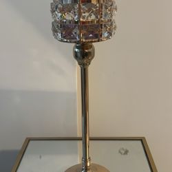 Gold Candle Holder 