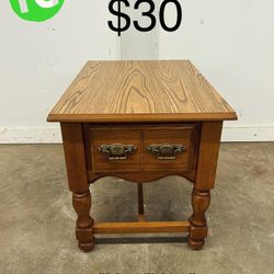 Solid Wood End/Side Table