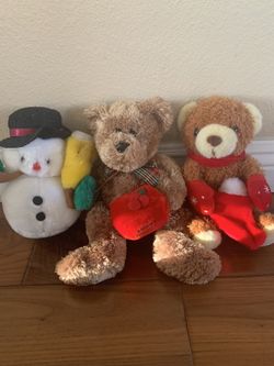 Winter Stuffed Animal  Set