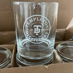 Templeton Rye Whiskey Glasses