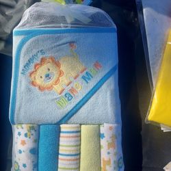 Hooded Baby Towel Set