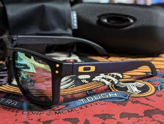 Oakley Holbrook Black/Yellow Lens