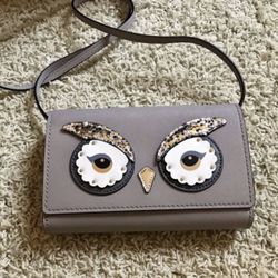 Brand new 100 % Authentic Kate spade body strap owl bag