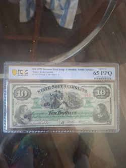 $10  1872 south Caroline