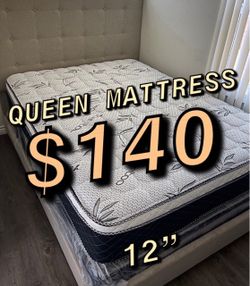 Queen size pillow top mattress