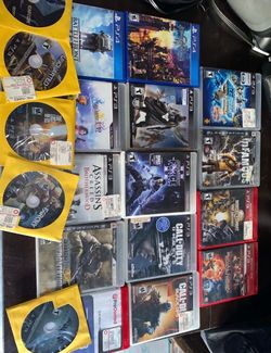PS3/PS4 GAMES FOR SALE! $5 each or $70 for all!