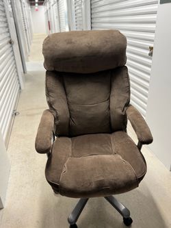 Brown Microfiber Executive Office Chair