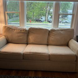 Beige Couch - Rowe custom couch