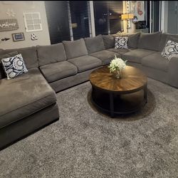 Great Big, Comfy Sectional From Living Spaces And Only 2 Years Old!