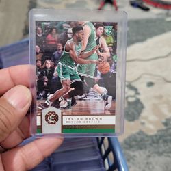 Jaylen Brown Excalibur Rookie Basketball Card
