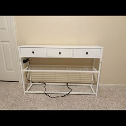Console Table With Outlet