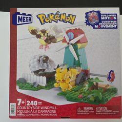 MEGA Pokemon Countryside Windmill Playset