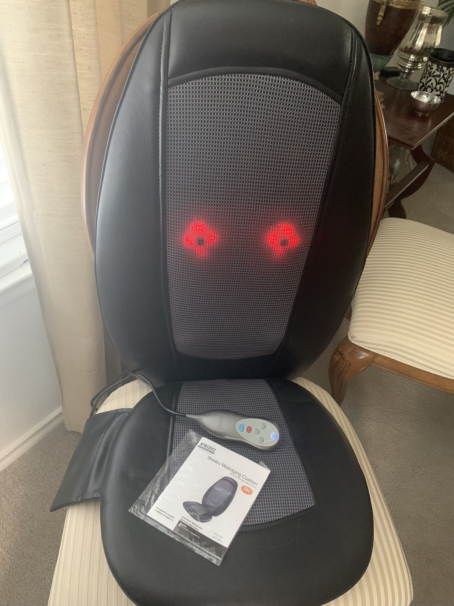 Homedics Shiatsu Massaging Cushion With Heat