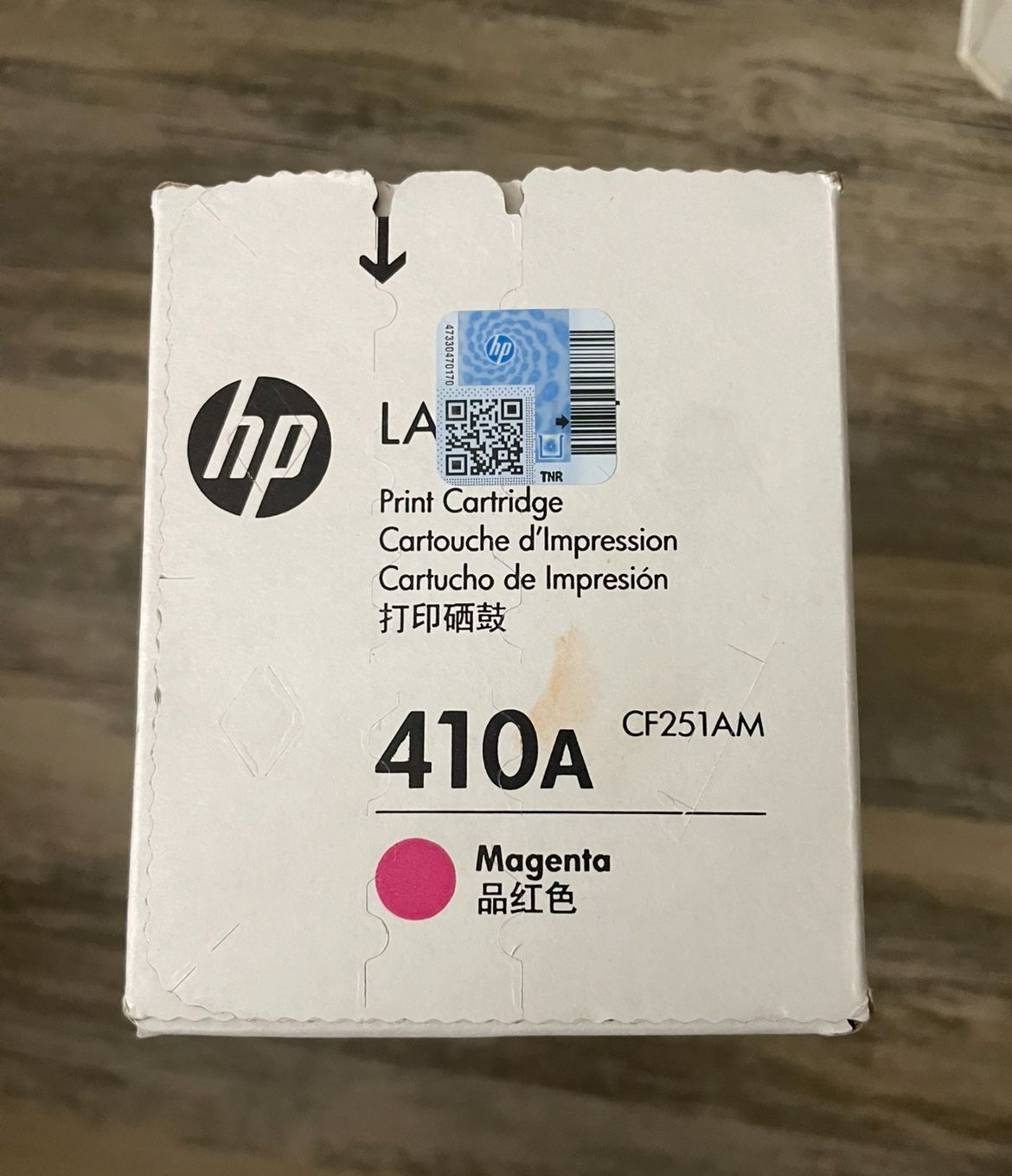 HP Printer Cartridge Magenta 410A Sealed