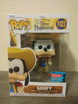 Three Musketeers Goofy Funko Pop