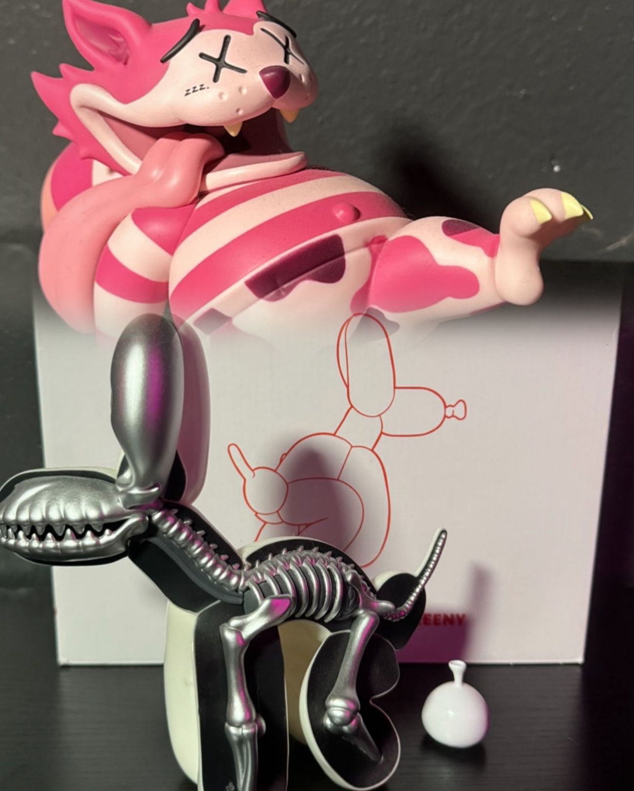 Vinyl Art Toy Bundle – POPek Balloon Dog + FatCat