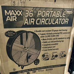 36in Portable Air Circulator