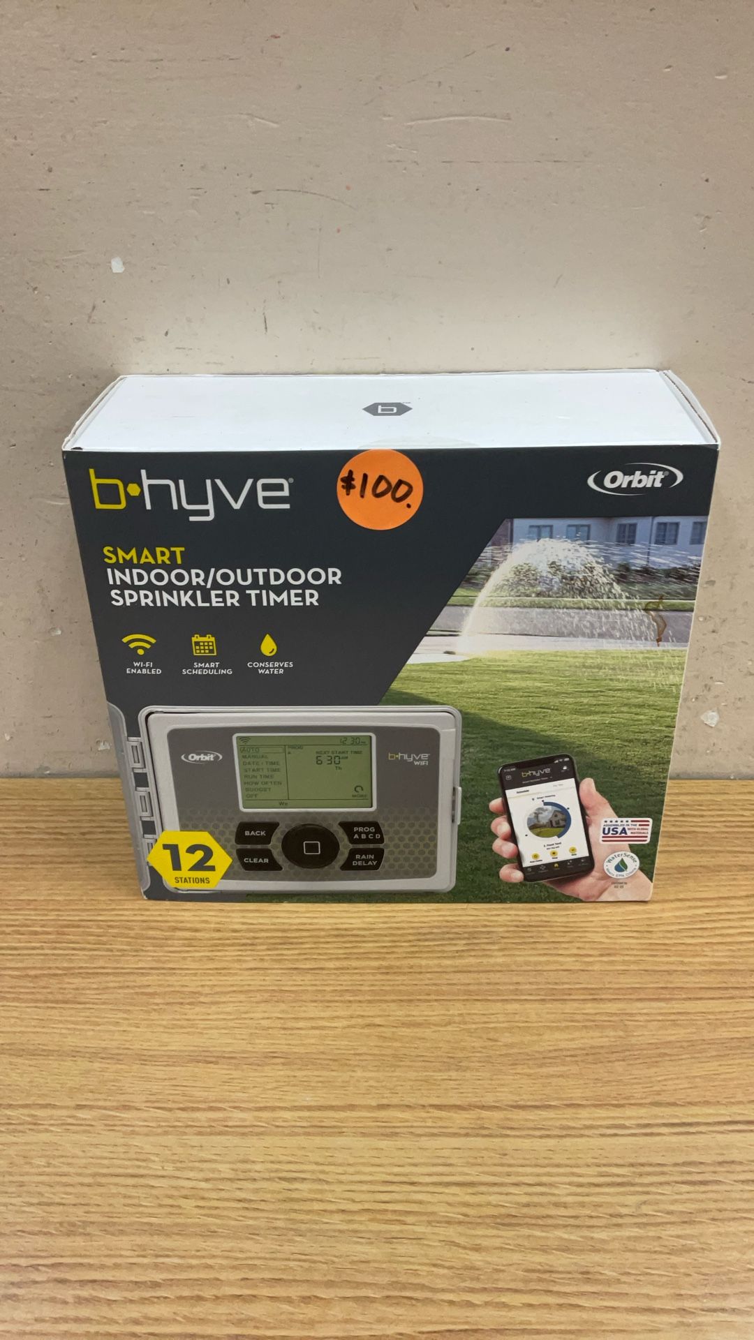 BHYVE 12 STATION SMART INDOOR/OUTDOOR SPRINKLER TIMER.
