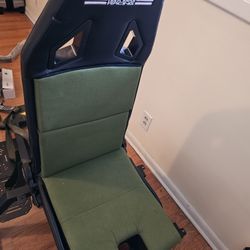 Flight Cockpit Chair + Joystick + Throttle + Pedals, Good Condition