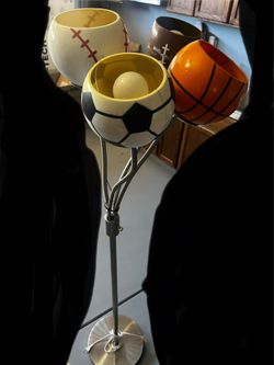 Sports standing floor lamp