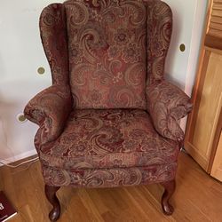 Wingback Chair In Very Good Condition 