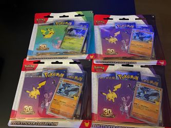 Pokémon 30th Anniversary Tech Sticker Collection