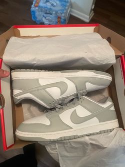 Nike air dunks grey and white (brand new)
