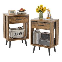 Two End Tables/side Tables