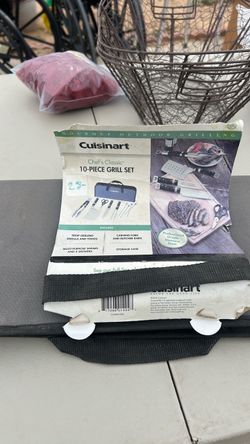 Cuisinart 10 piece grill set
