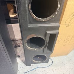 Custom Ported His For 3-8’s With Plexiglass Top