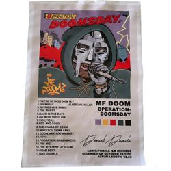MF DOOM Operation: Doomsday Poster Hip Hop Rap Wall Art 24x17 