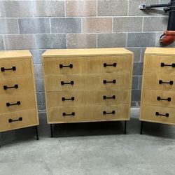BEAUTIFUL Mid Century Chest of Drawers Set!