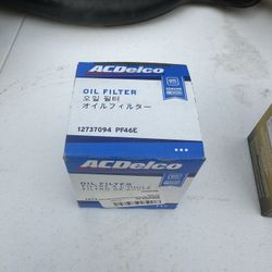 AC Delco & STP Oil Filters for GM & Lexus