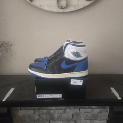 Air Jordan 1 Retro OG High Union X Fragment Sport Royal 100% Authentic Size 11.5
