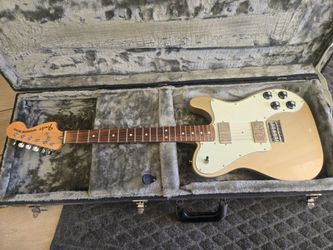 Fender Chris Shiflett Telecaster Deluxe – Shoreline Gold (Mint Condition!)